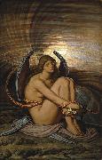 Elihu Vedder Soul in Bondage oil